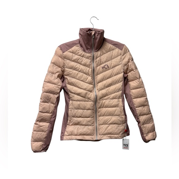 Kari Traa Women's Light Pink Puffer Jacket - Picture 2 of 5